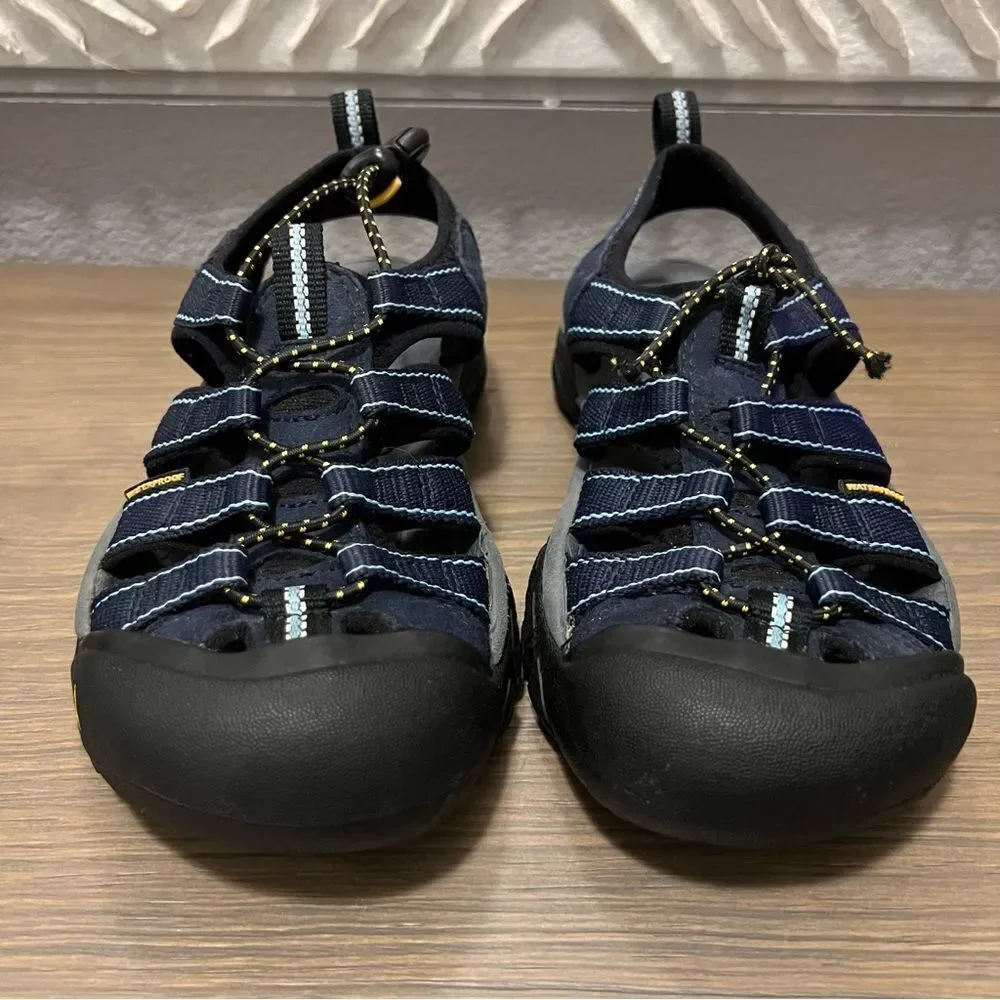 Keen Newport H2 Hiking Walking Water Bungie Sandals Navy Blue 5 35 3
